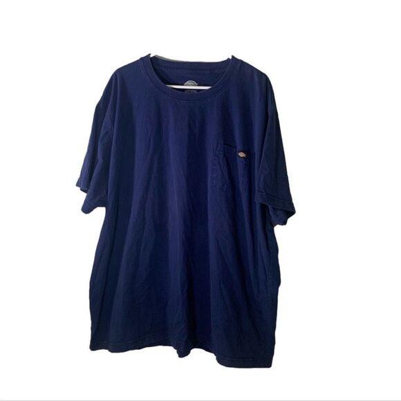 Dickies 4XL Navy Short Sleeve T Shirt‎ - Picture 1 of 5